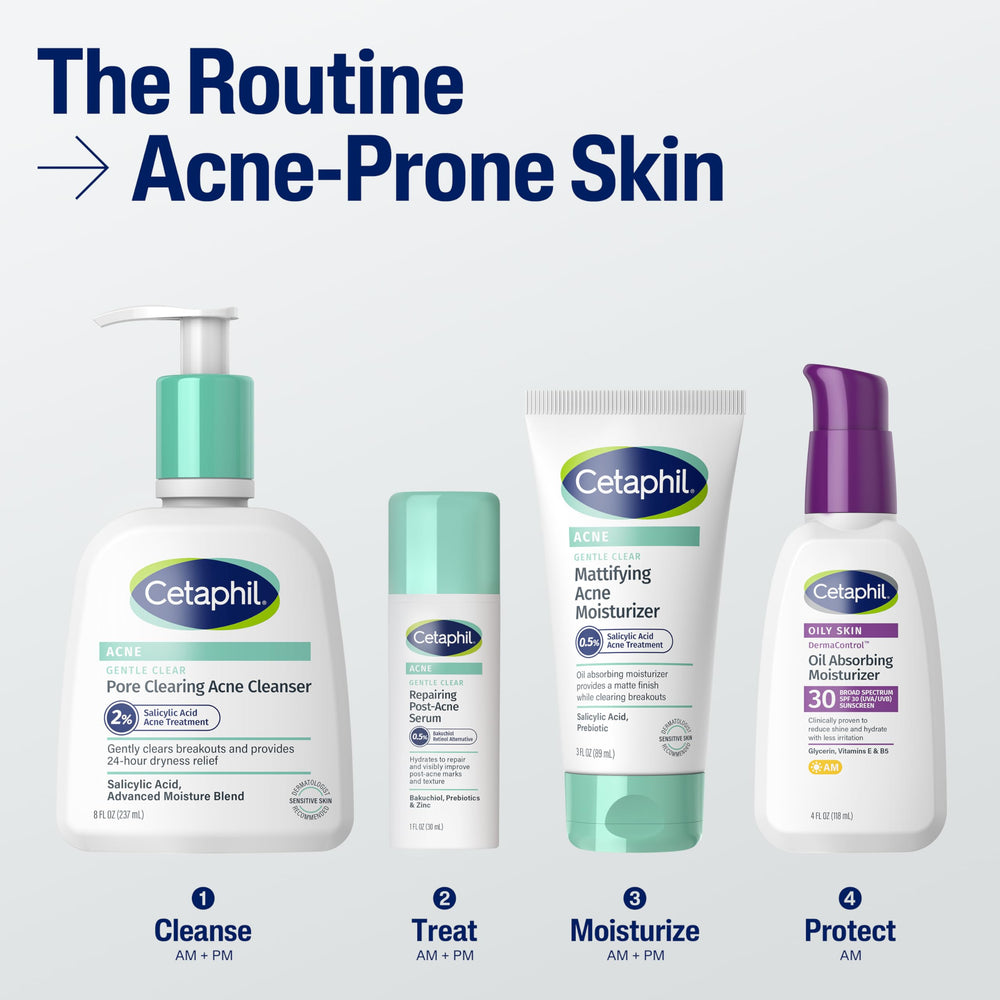 Formule non comedogenique et hypoallergenique de Cetaphil