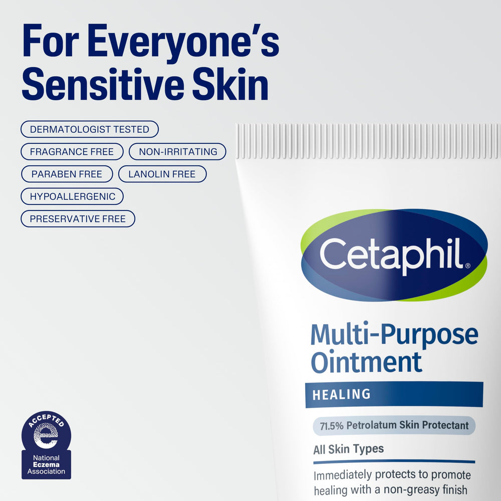 Absorption rapide sans résidu gras avec Cetaphil.