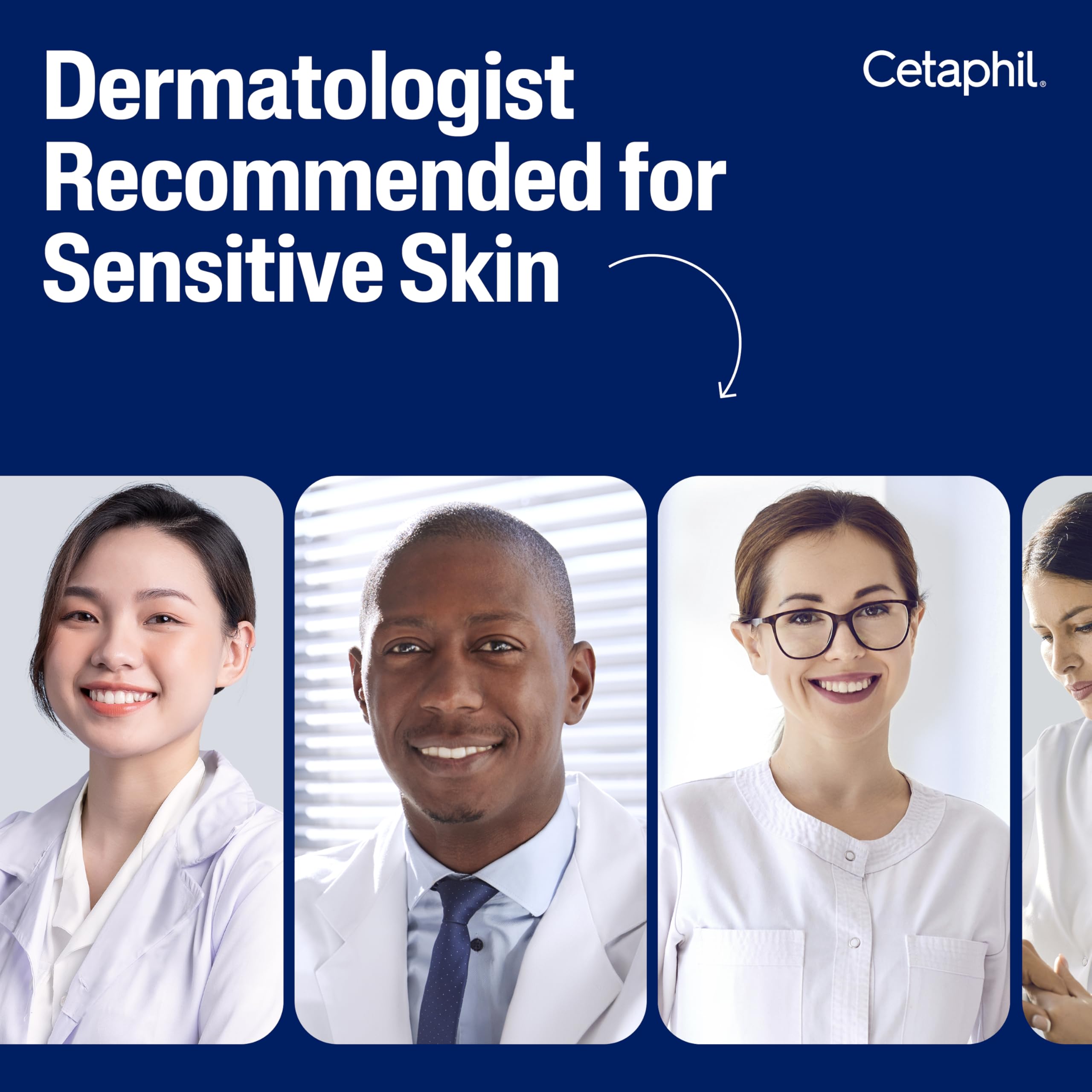 Cetaphil routine quotidienne visage, hydratation et SPF en une étape.