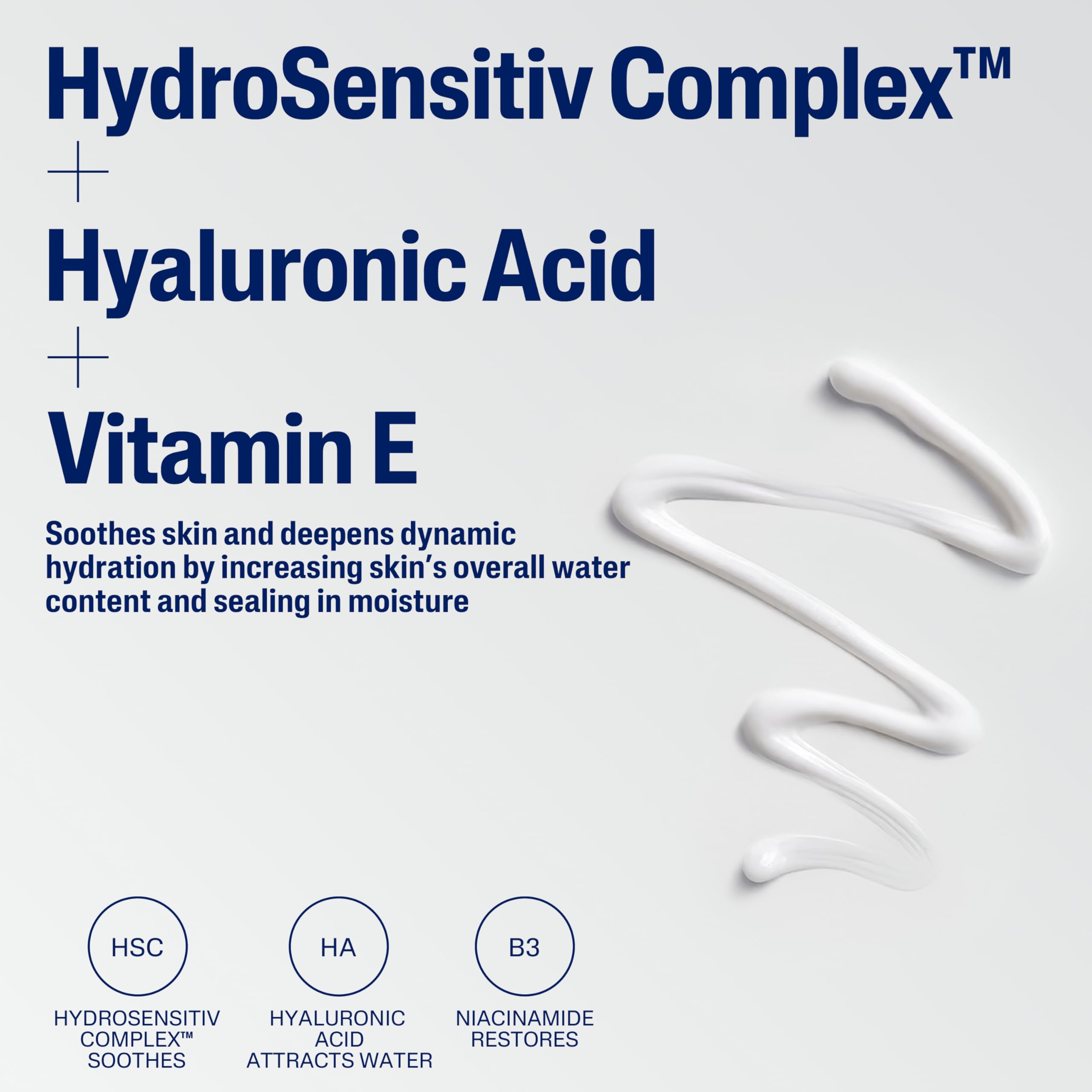 Vitamine E et B5 pour protéger et nourrir la peau.