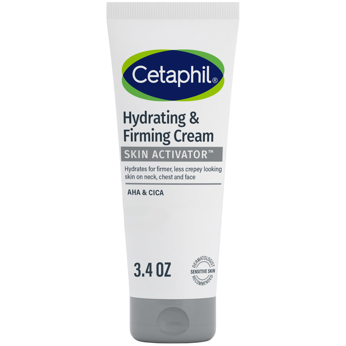 Flacon Cetaphil Skin Activator montrant une hydratation durable.