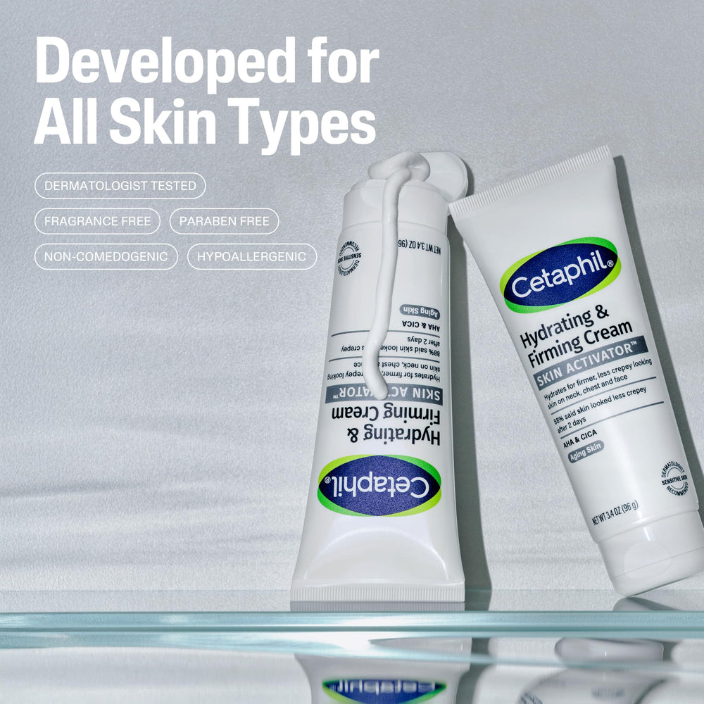 Texture hydratante du Cetaphil Skin Activator pour peau douce.