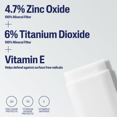 Dioxyde de titane et texture légère pour le corps.