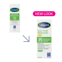 Texture légère Cetaphil, crème qui s absorbe rapidement sans fini gras.
