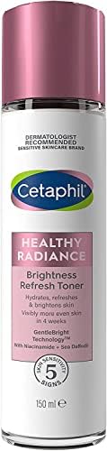 Application sur peau avec le tonique Éclat Santé Cetaphil