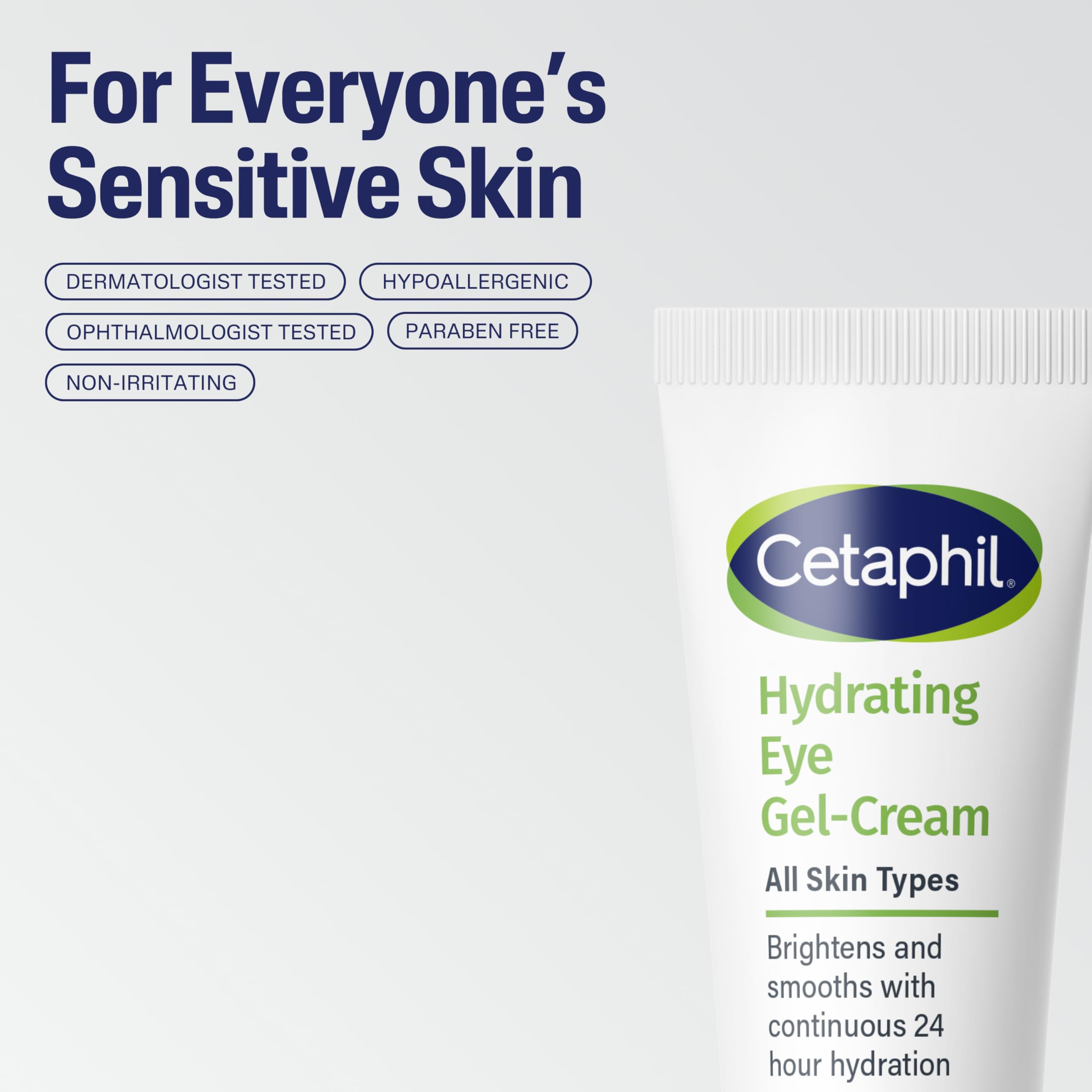 Cetaphil vitamines-e-b3 nourrit les contours des yeux.