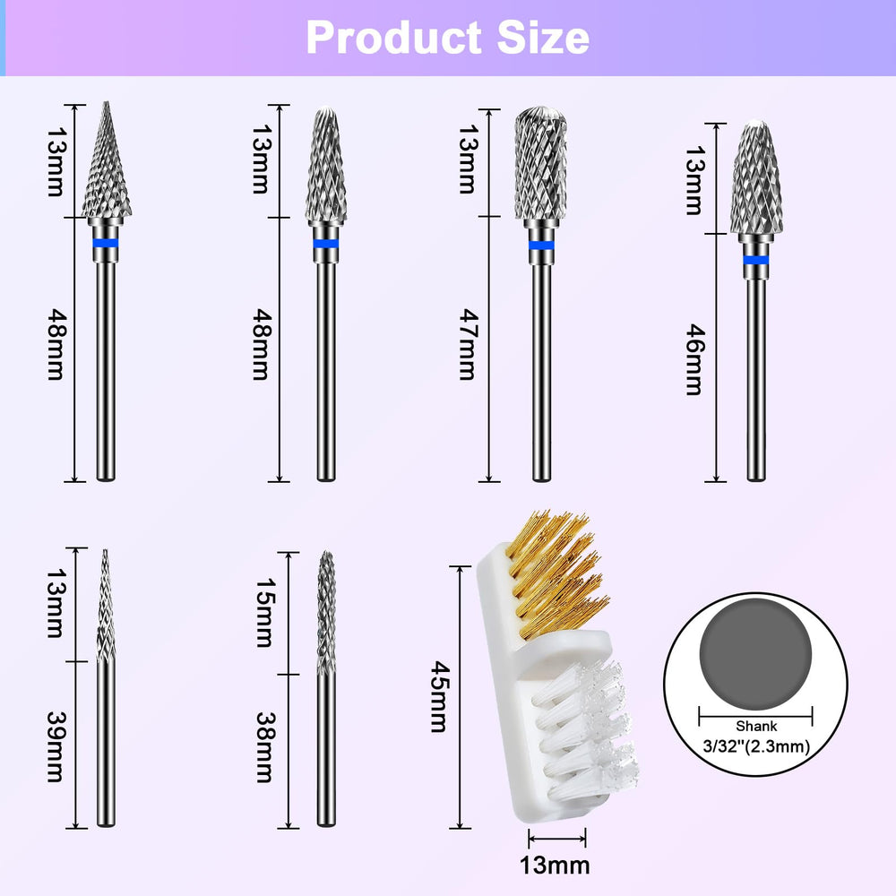 Brosse de nettoyage CGBE, élimine les résidus sur les mèches.