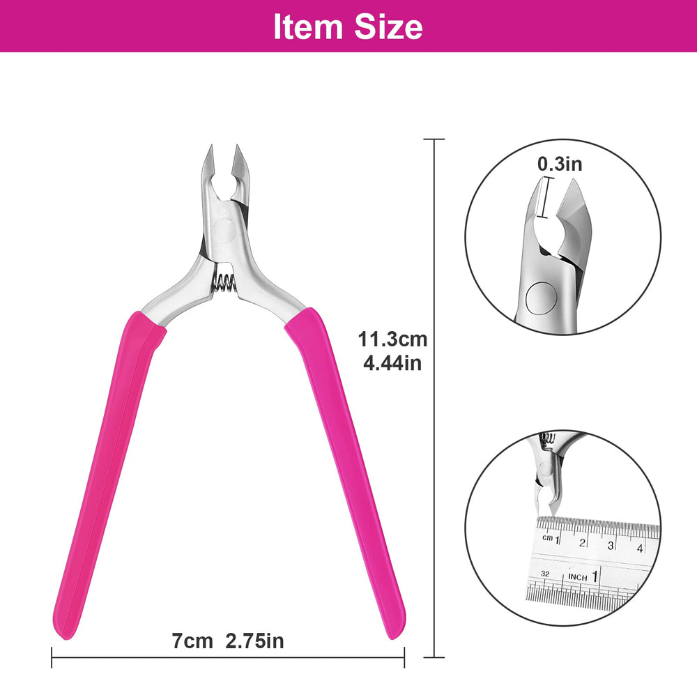 CGBE coupe-cuticules, taille 11,3 x 7 cm, format pratique.