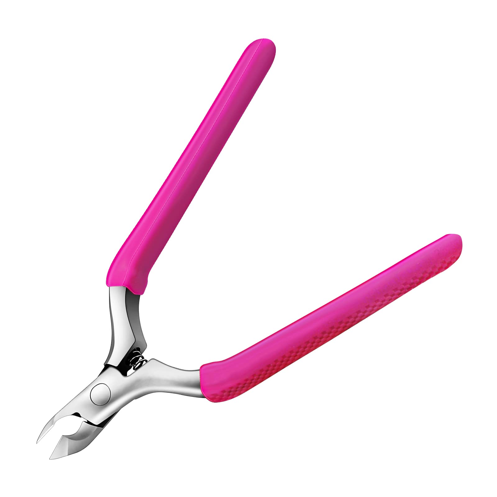 CGBE coupe-cuticules, poignée silicone antidérapante pour une prise en main précise.