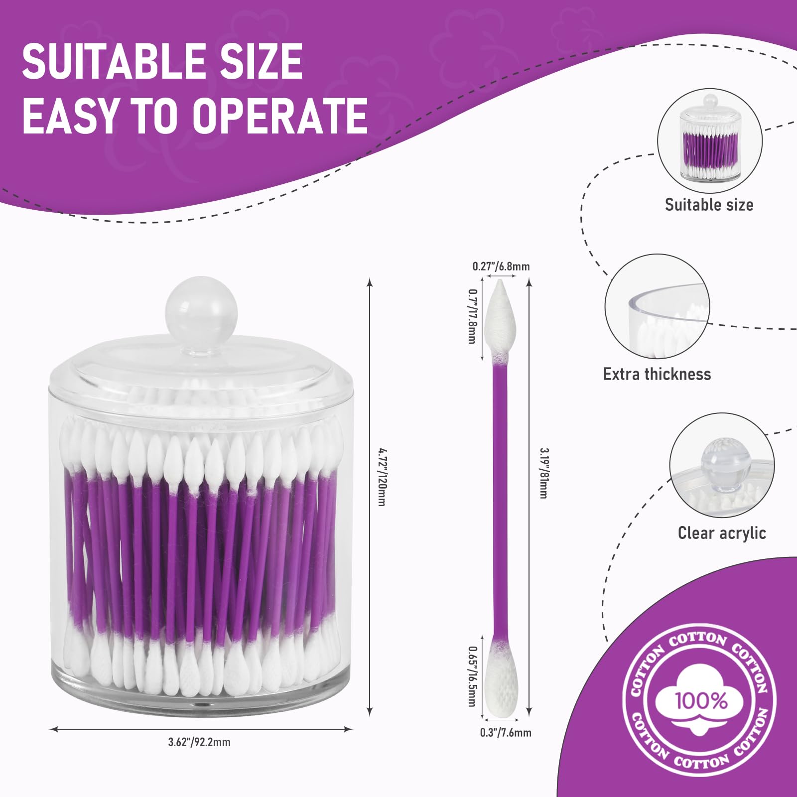 CGR 900 pièces cadeau pratique et utile pour les routines beauté.