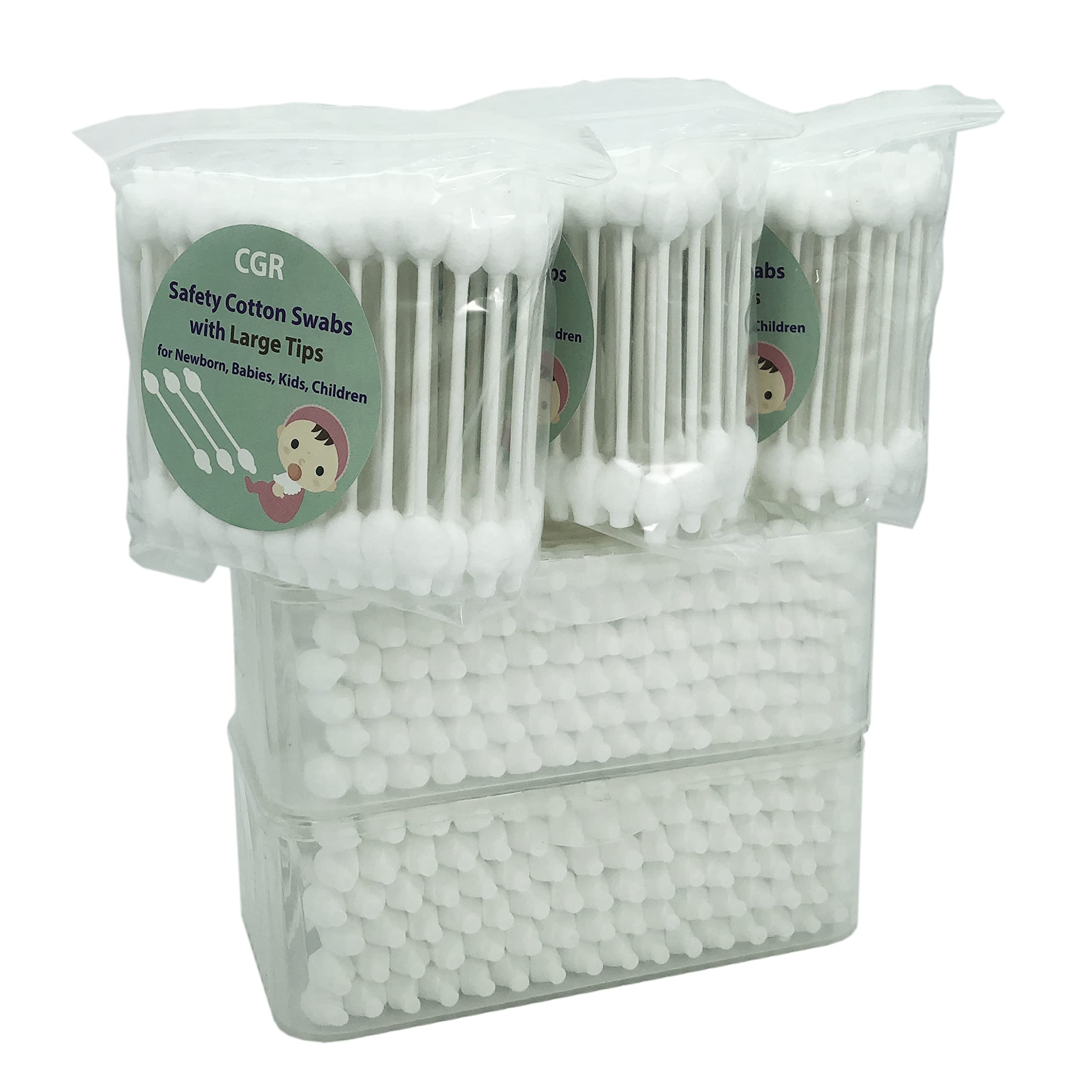 Boîtes CGR coton bebe, solution pratique et hygiénique pour le quotidien.