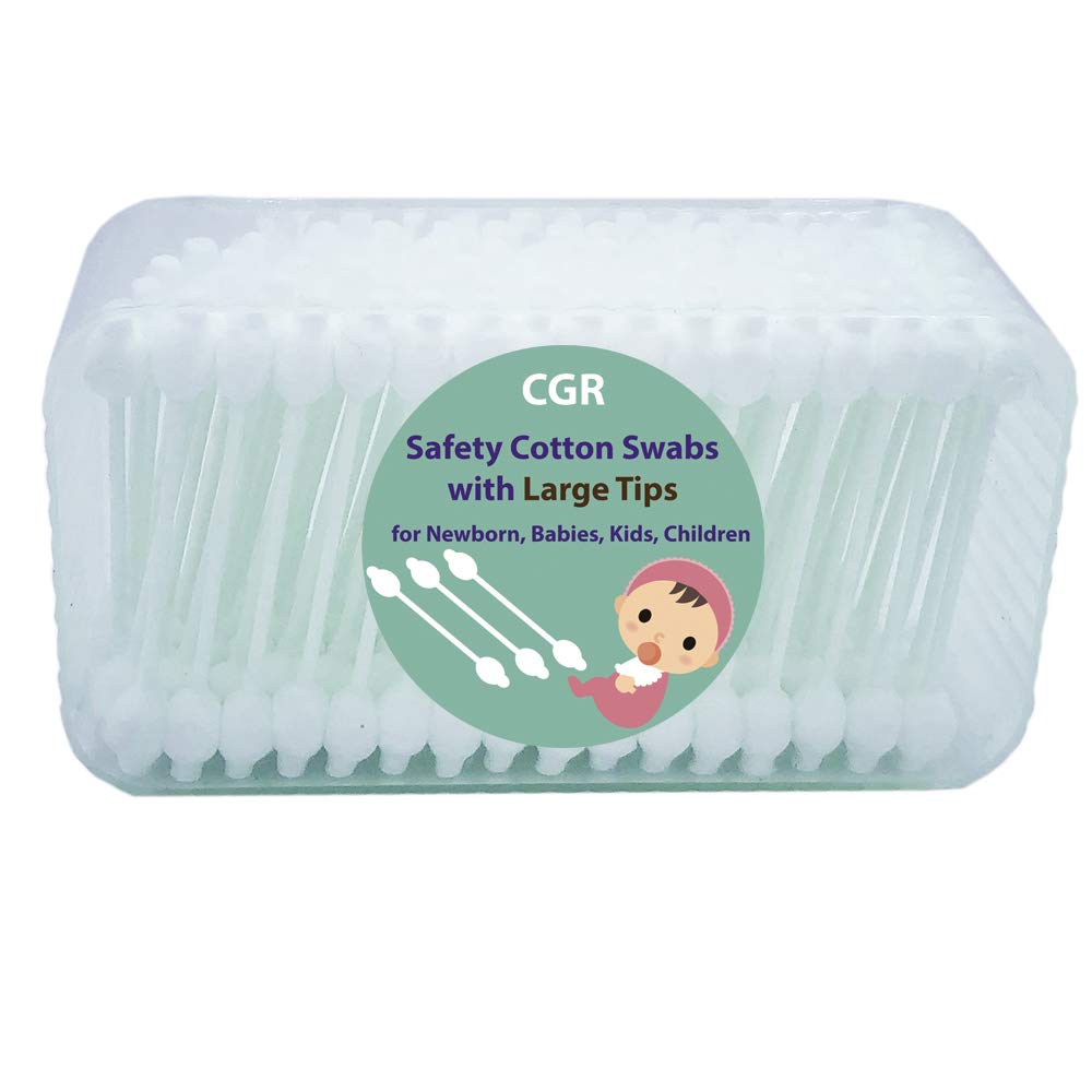 Ensemble coton-tige CGR bebe, outil doux et polyvalent pour la routine quotidienne.