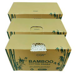 CGR tiges en bambou naturel offrant manipulation douce et robuste.