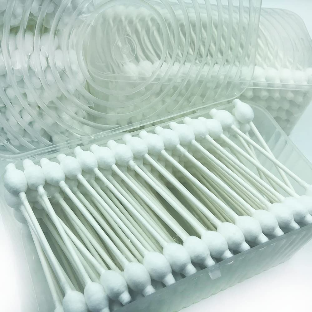 Tiges coton papier blanc biodégradables CGR, usage quotidien doux et respectueux de l'environnement.