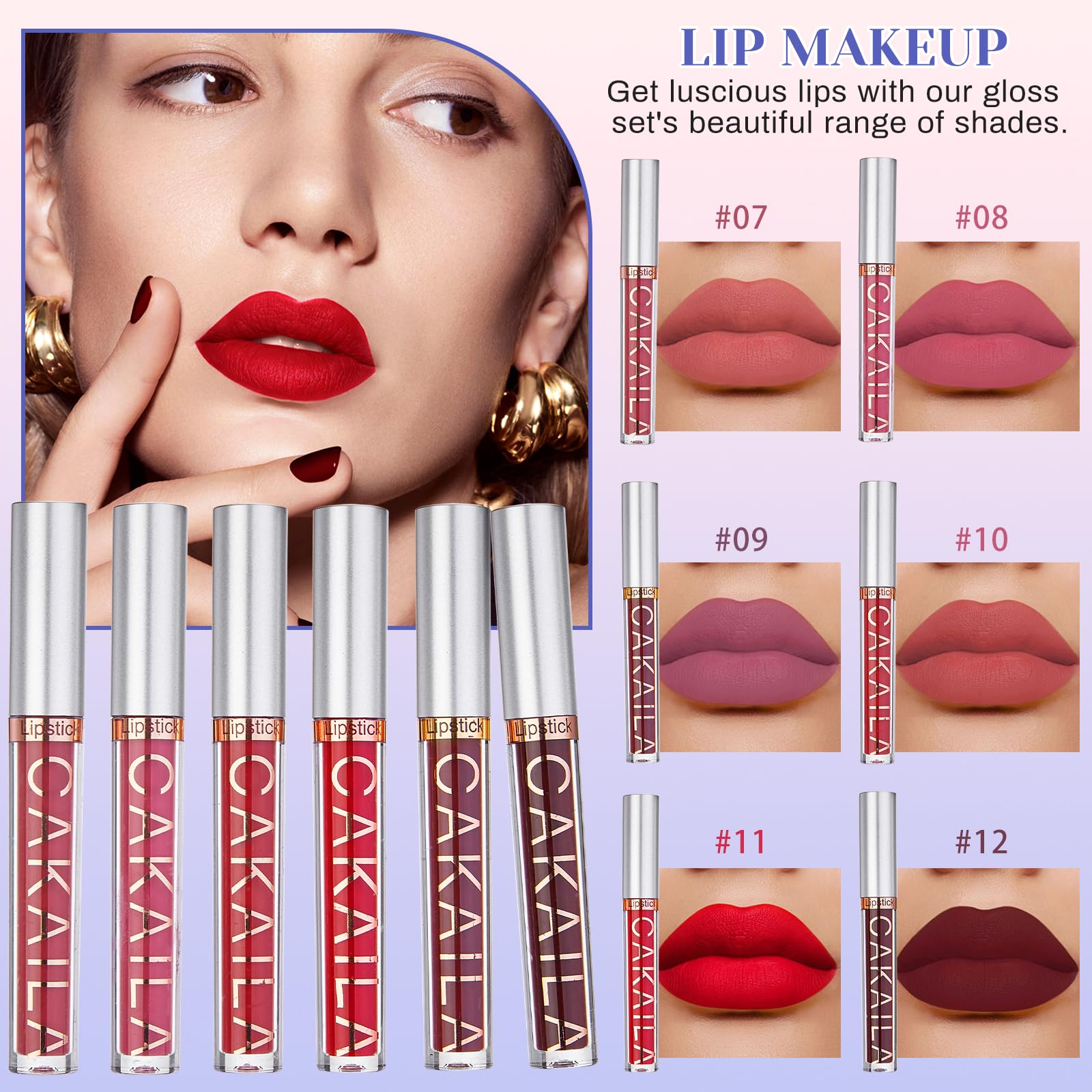 CHAFFUL gloss-levres, fini brillant et hydratant.