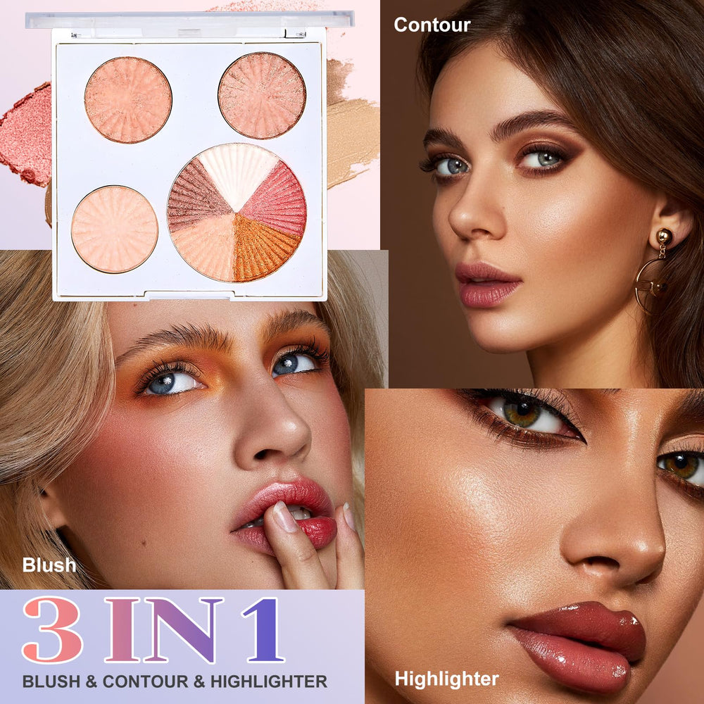 CHAFFUL pinceaux-maquillage-ensemble, outils doux pour une application précise.