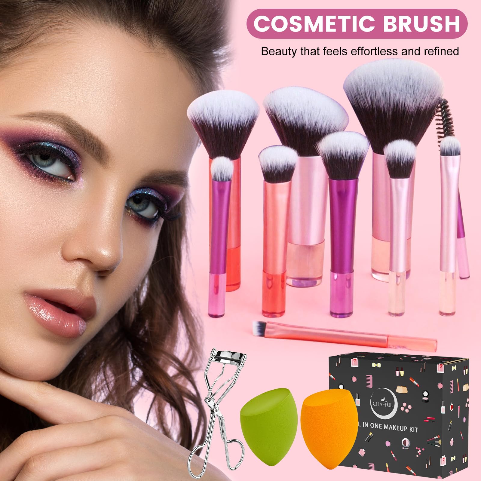 CHAFFUL pochoirs sourcils pour un tracé precis et rapide.