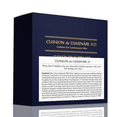Couverture complète du Cushion LUMINÁRE pour un teint homogène