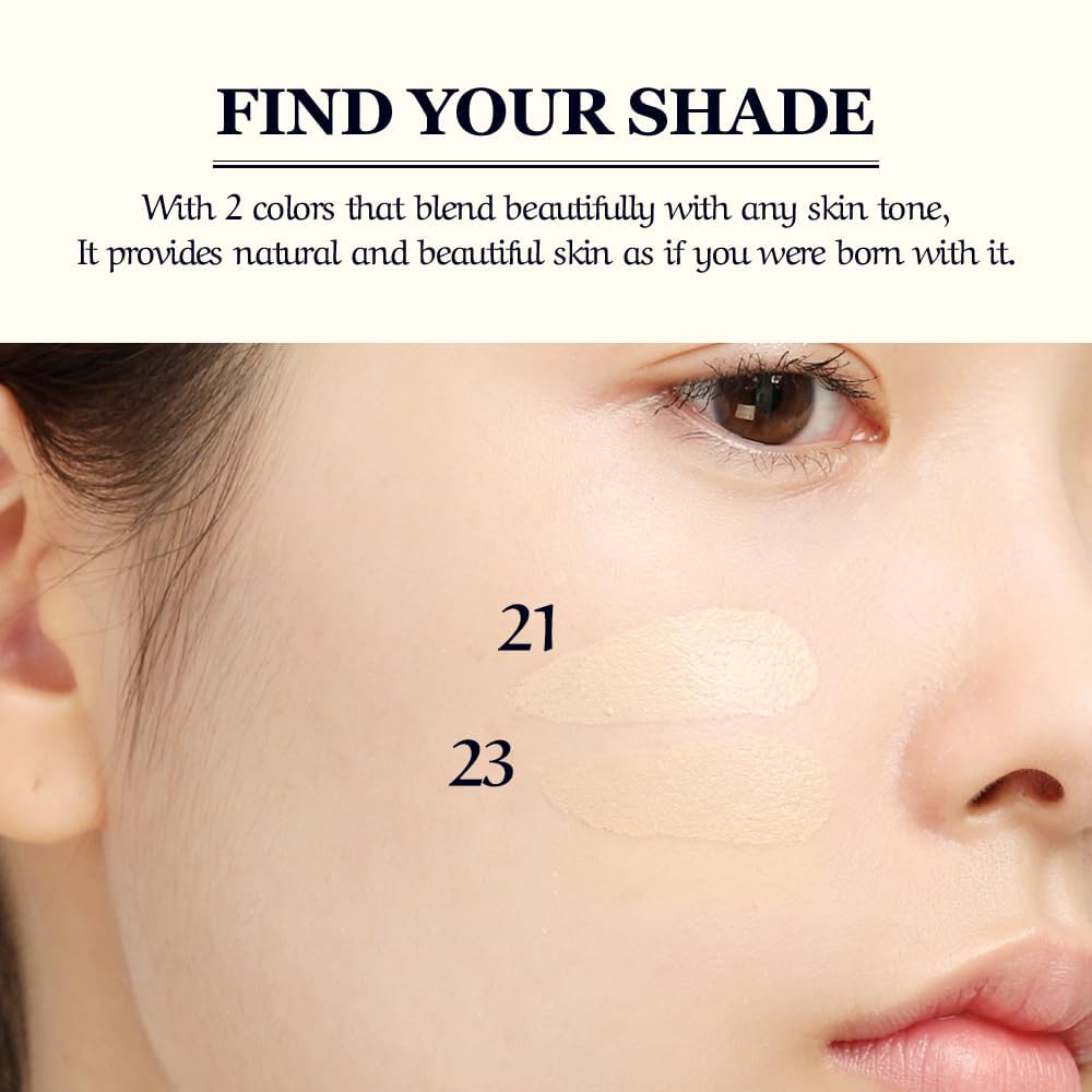 Effet seconde peau du Cushion LUMINÁRE tout au long de la journée