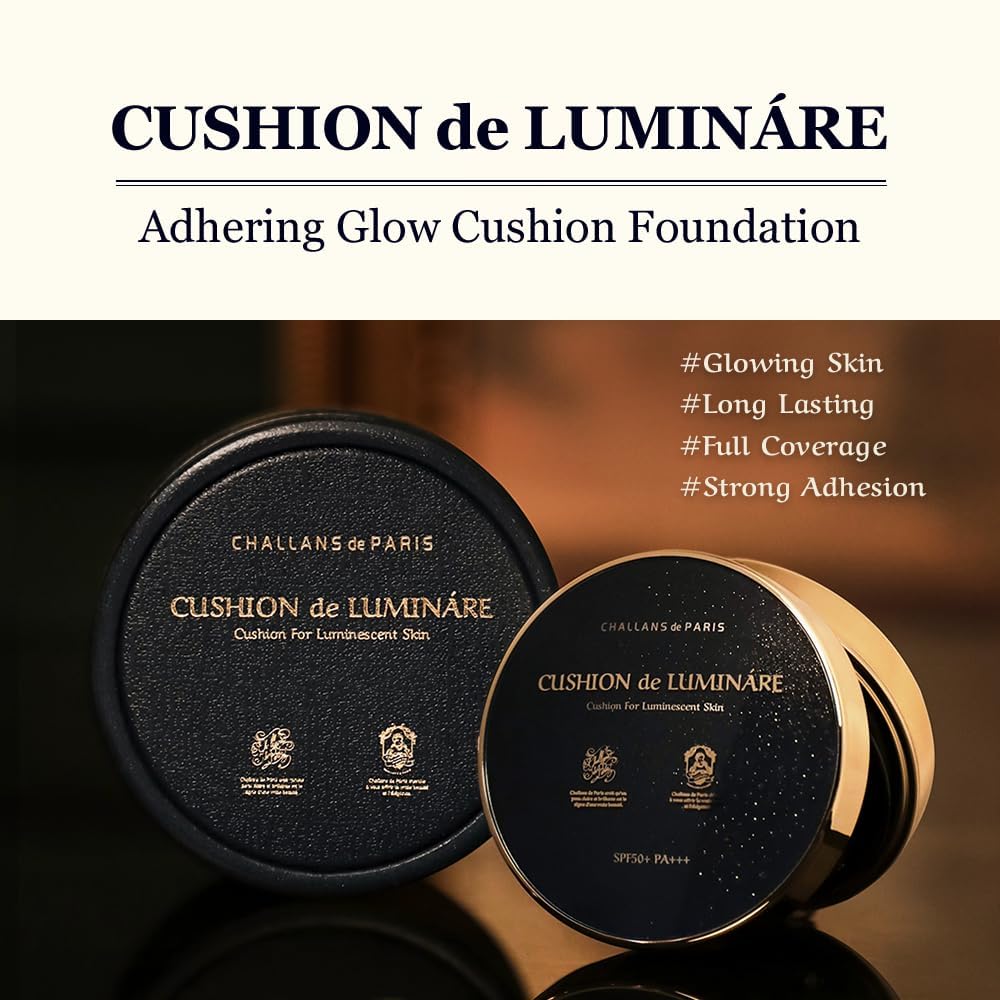 Poudre diamant et éclat du Cushion LUMINÁRE pour dimensionnel glow
