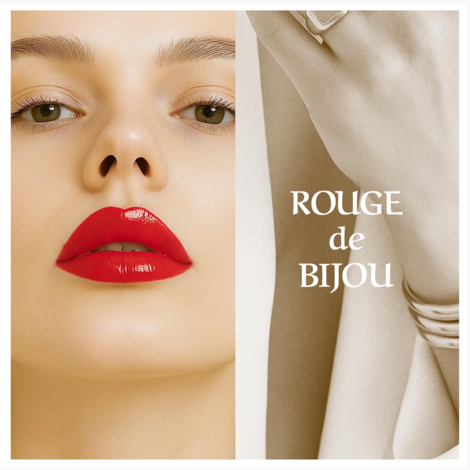 CHALLANS DE PARIS Jewel Shine Rouge à Lèvres teinte Rose-Beige moderne convient à diverses carnations.