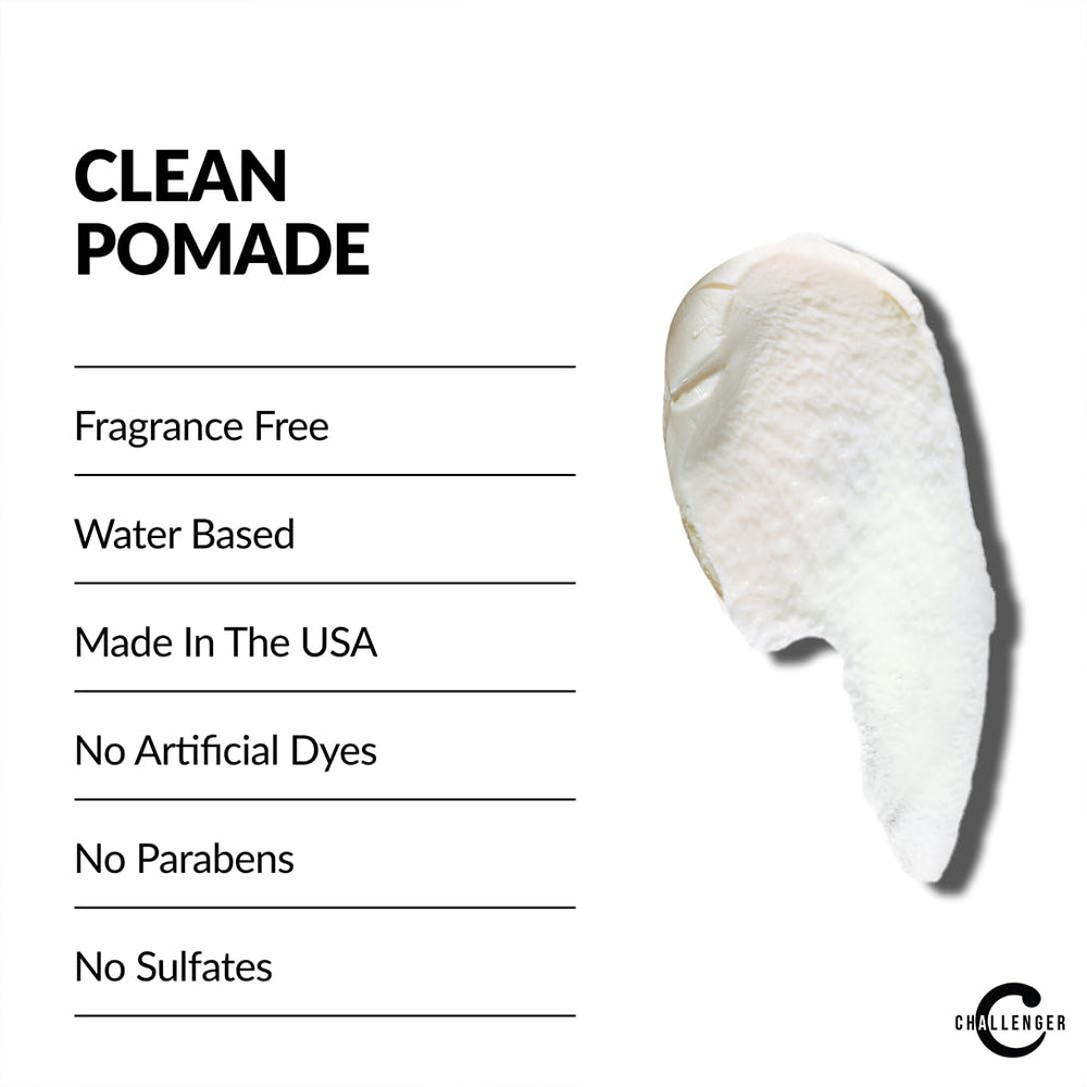 Challenger Crème Pomade offre tenue moyenne pour coiffage durable toute la journée.