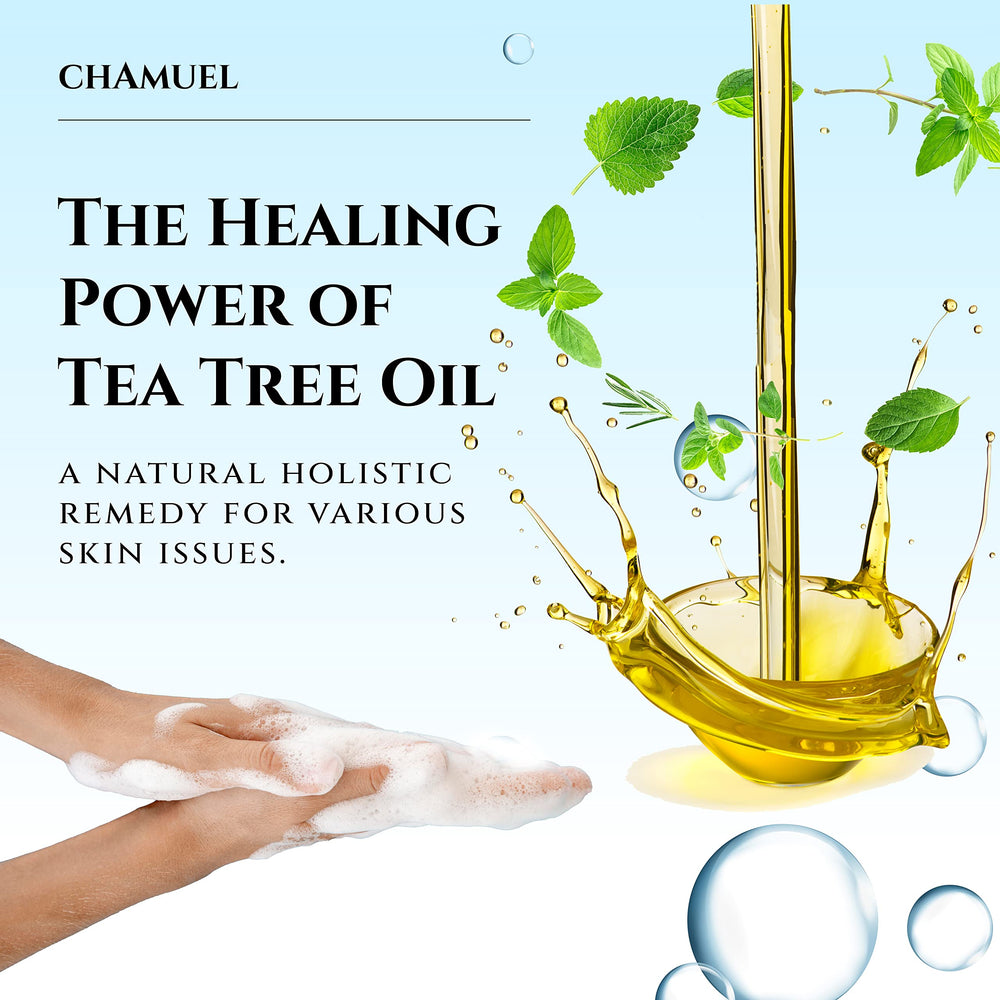 Après sport, Chamuel Tea Tree Body Wash laisse la peau rafraîchie