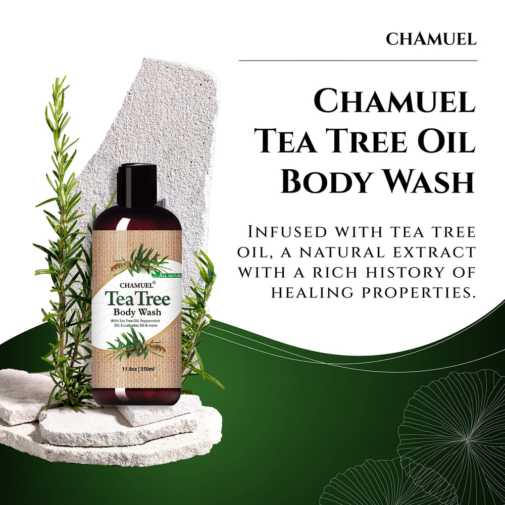 Chamuel Tea Tree Body Wash ingrédients Aloe Vera: douceur nourrissante