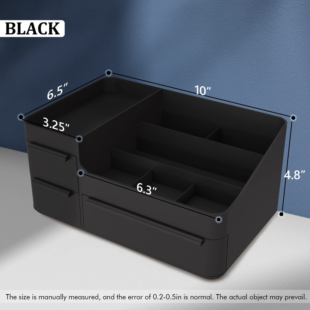 CHANCETSUI Rangement coiffeuse et bureau compact pour optimiser l’espace.