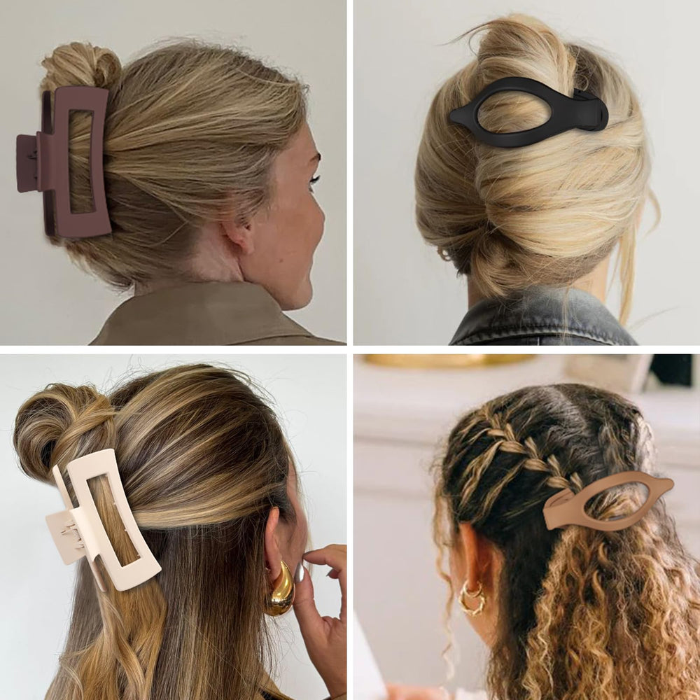 CHANDAT barrettes cheveux design fluide pour une allure élégante