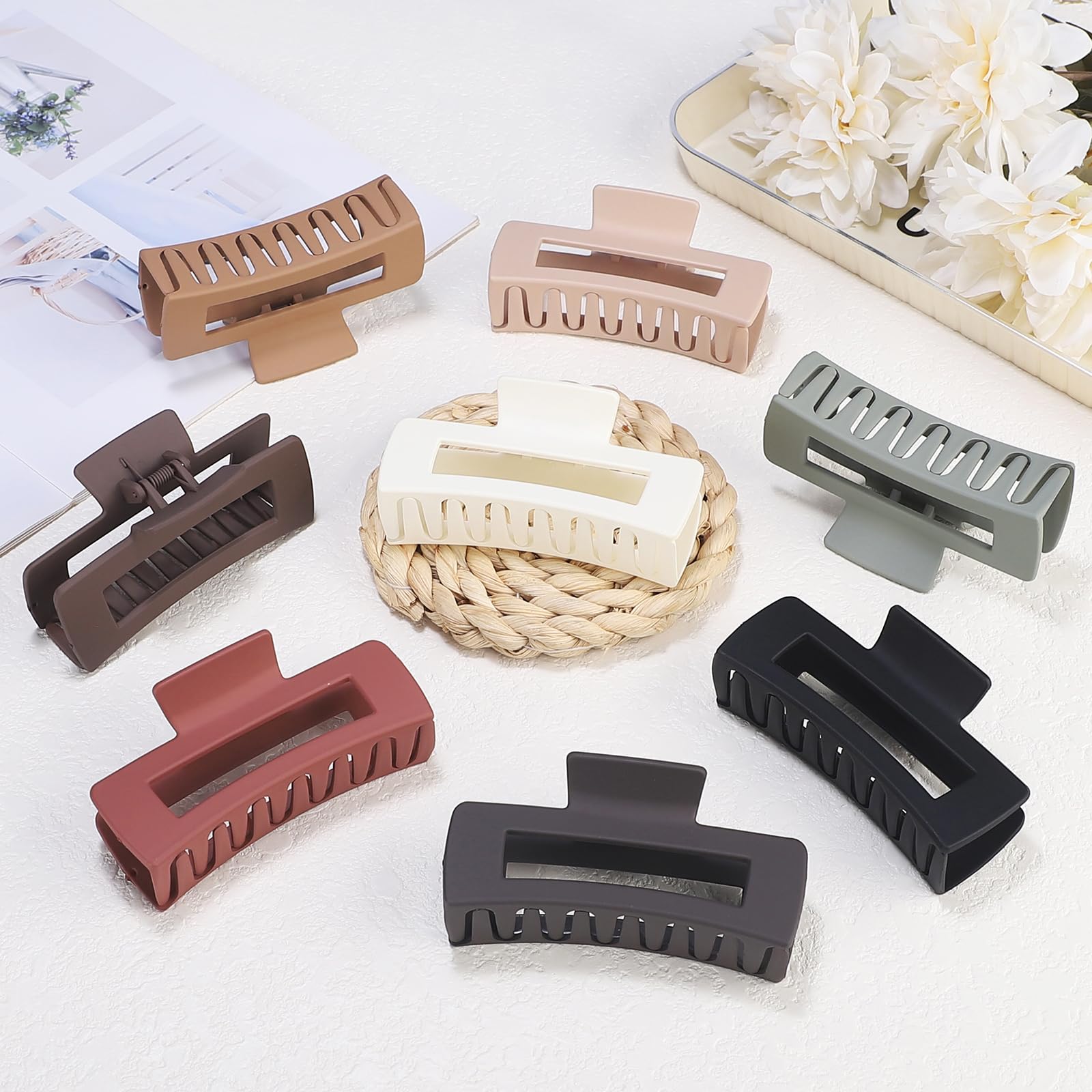 CHANDAT pinces carre 4,1 pouces prise antiglisse pour maintien durable