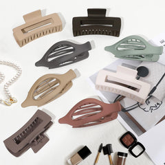 Pinces plates CHANDAT 4-7x2x1-4 pouces: fixation discrète pour cheveux épais ou fins.