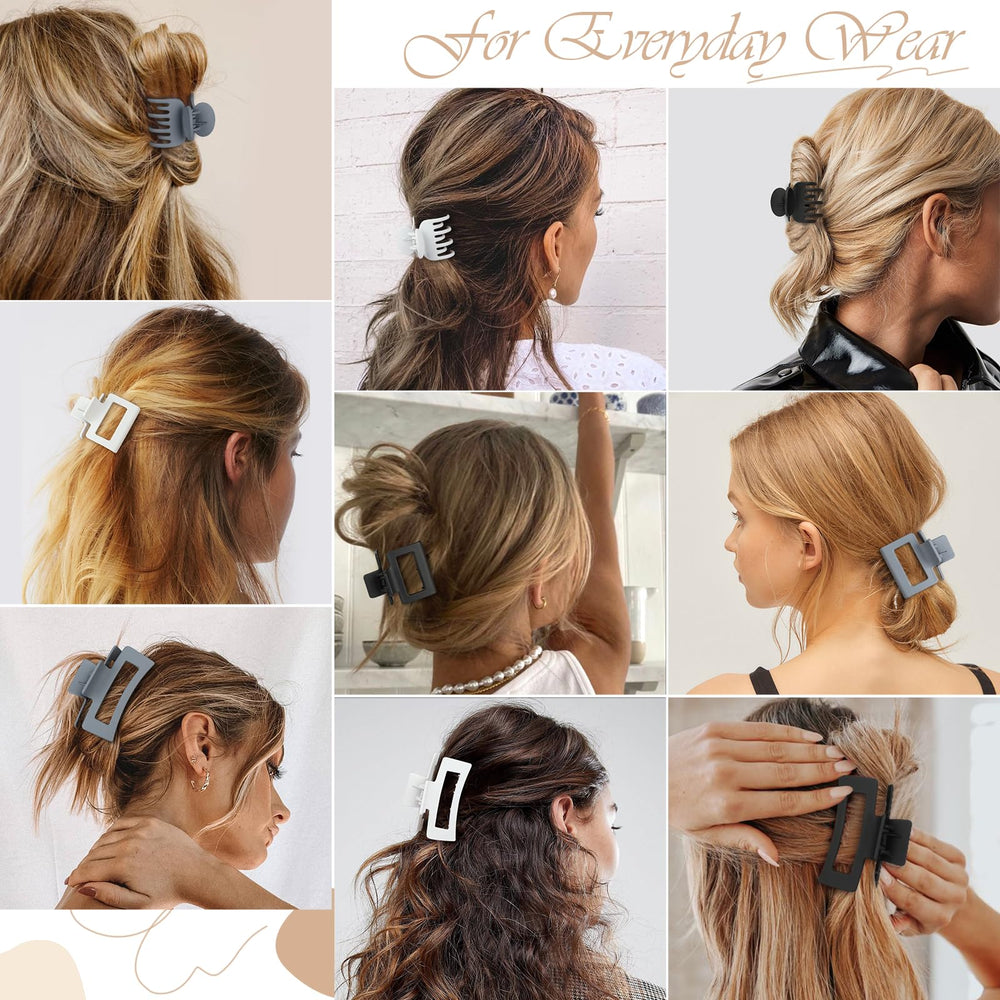 CHANDAT pinces cheveux gris, pratique pour chignon rapide.