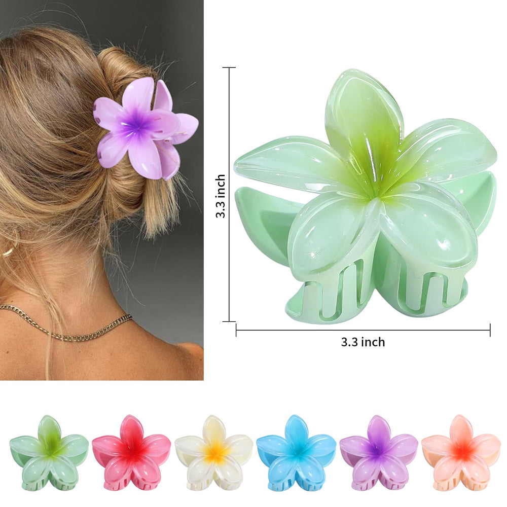 CHANDAT pinces hibiscus bleues, fixent solidement sans glisser