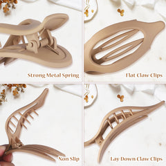 Longueur environ 12 cm, adaptée aux cheveux épais et fins.
