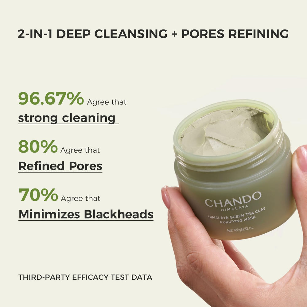 CHANDO HIMALAYA Argile minérale Himalayenne, purification en douceur pour la peau