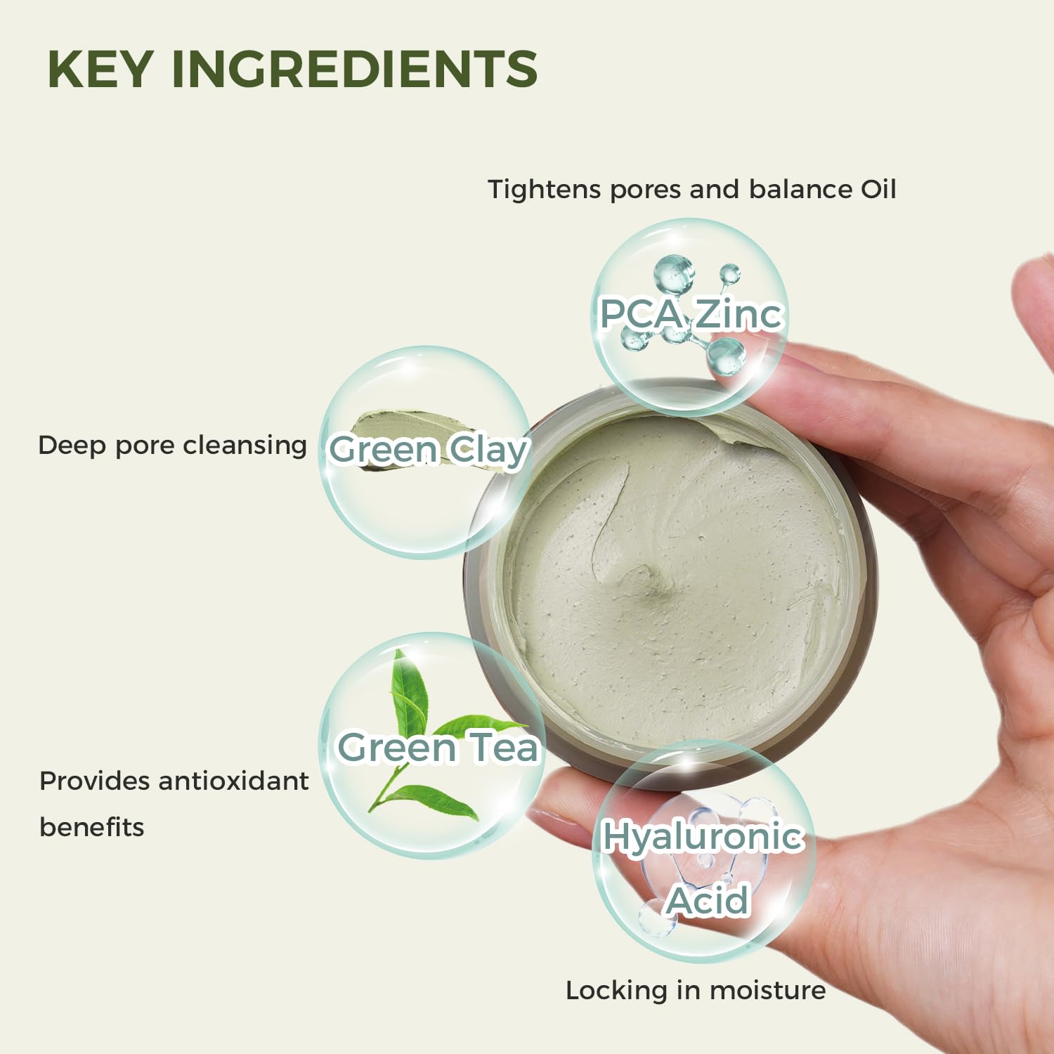 CHANDO HIMALAYA Zinc resserre les pores et régule le sébum
