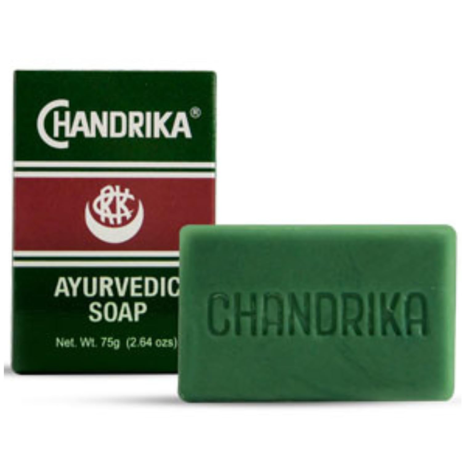 Chandrika savon ayurvédique – barre-nettoyage-doux : nettoyage en douceur pour la peau.