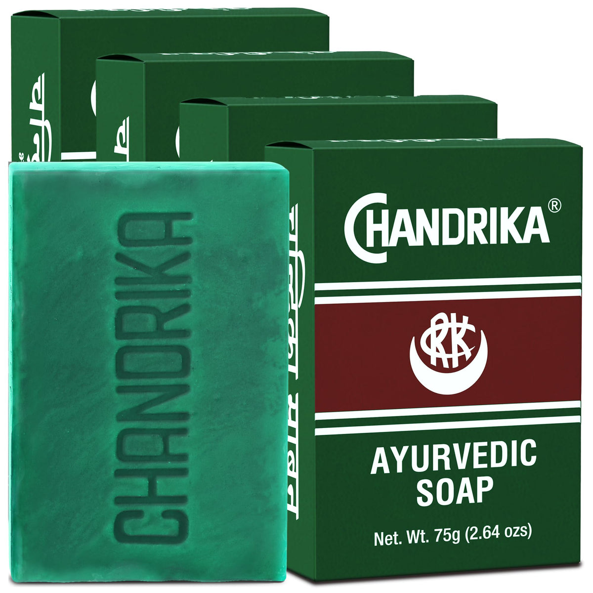 Chandrika savon ayurvédique – barre-tradition-indienne : soin naturel et nourrissant.