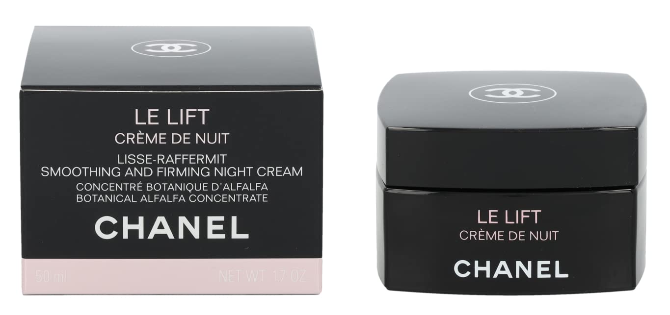 Visage lumineux au réveil après CHANEL Le Lift Crème de Nuit 50 g