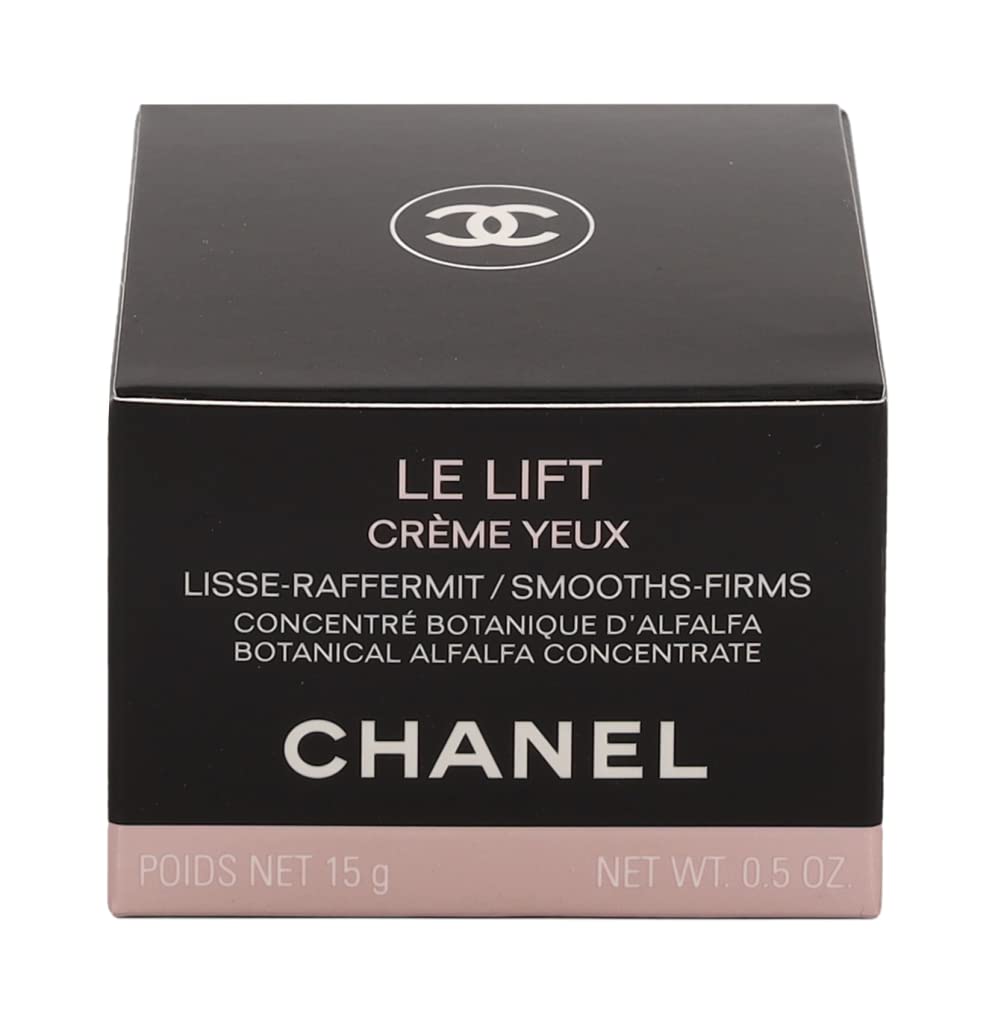 CHANEL Le Lift Crème Yeux – application autour du regard pour un effet frais.