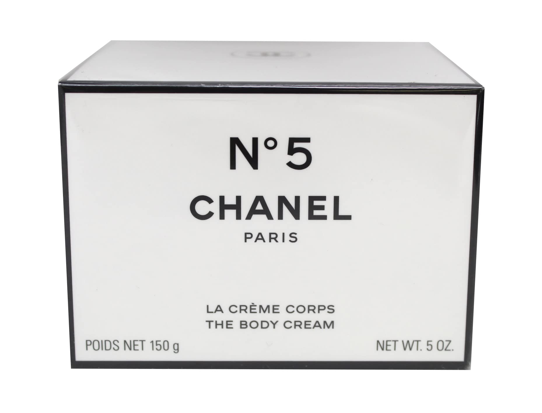 Crème Corps Chanel N°5 emballage élégant pour un rituel soin sensuel.