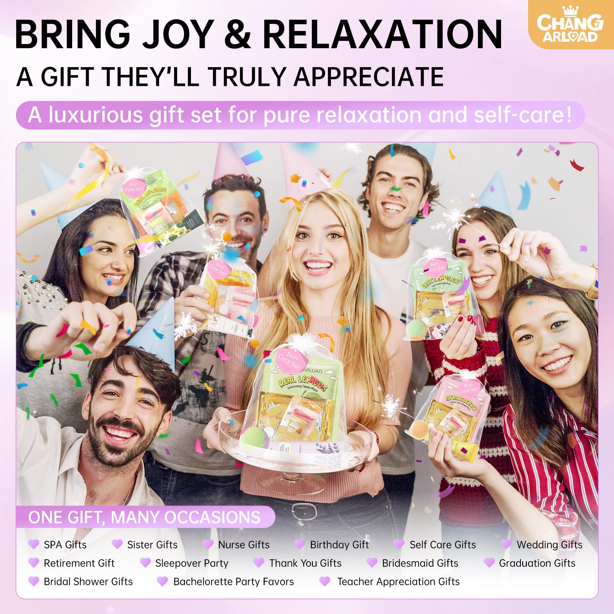 CHANGARLOAD boules de bain et sels pour relaxation corporelle
