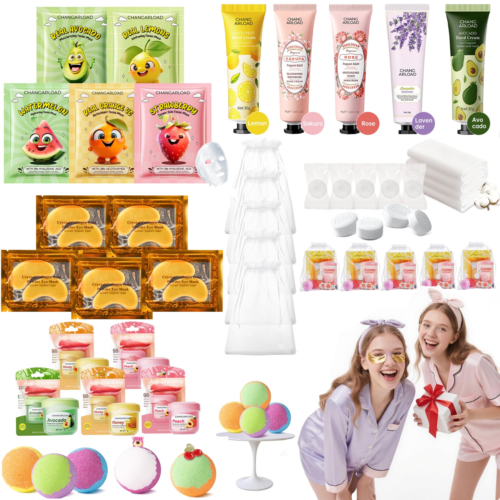 CHANGARLOAD ensemble spa 35 pièces pour un moment spa à domicile