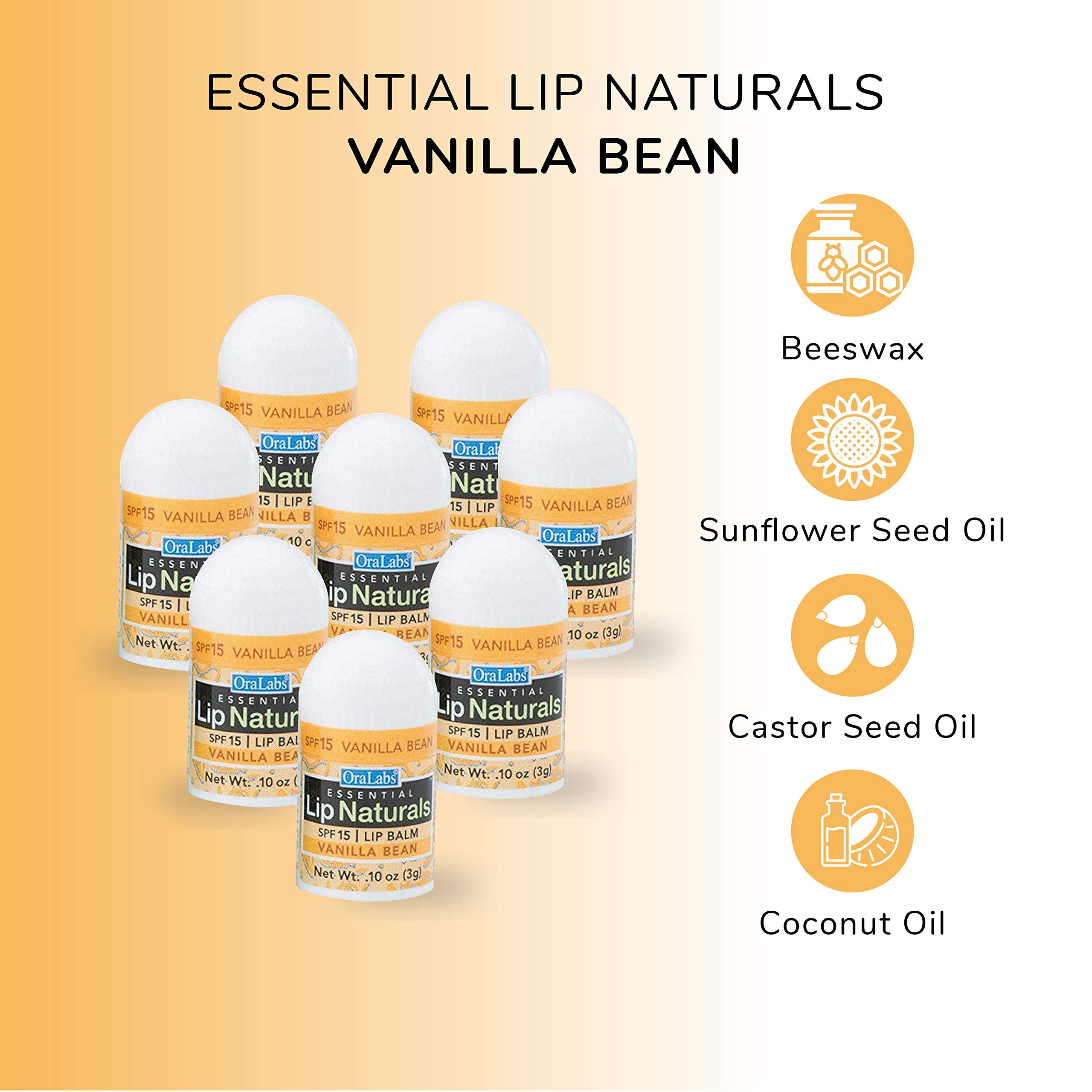 CHAP-ICE Lip Naturals mini SPF15, protection solaire légère pour les lèvres.