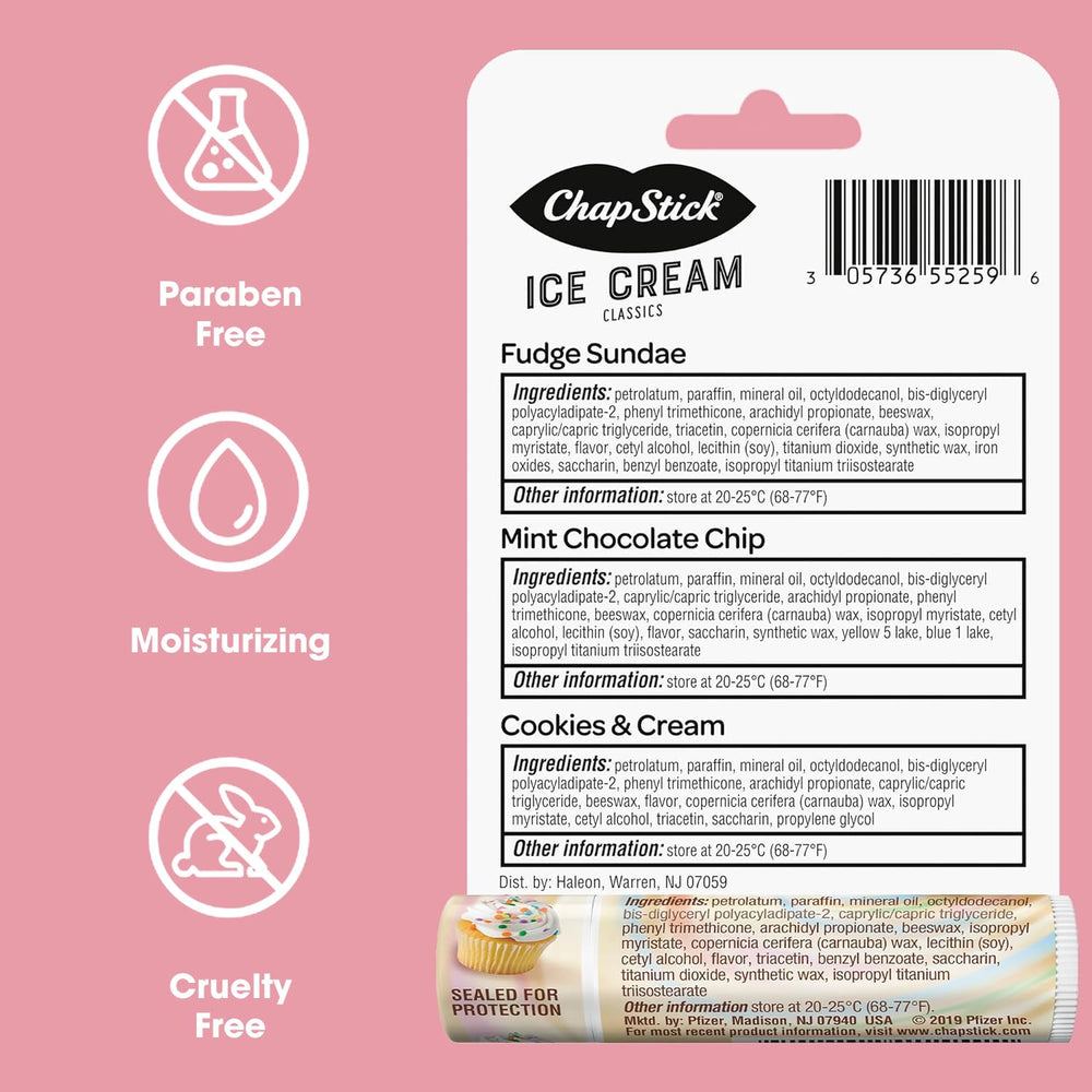 CHAPSTICK application fluide – glisse sans collant pour un usage quotidien.