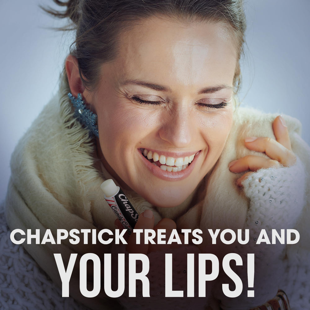 Hydratation sans paraben avec ChapStick Candy Cane, lèvres douces.