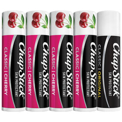 ChapStick cerise : baume à lèvres hydratant pour des lèvres douces quotidiennement.