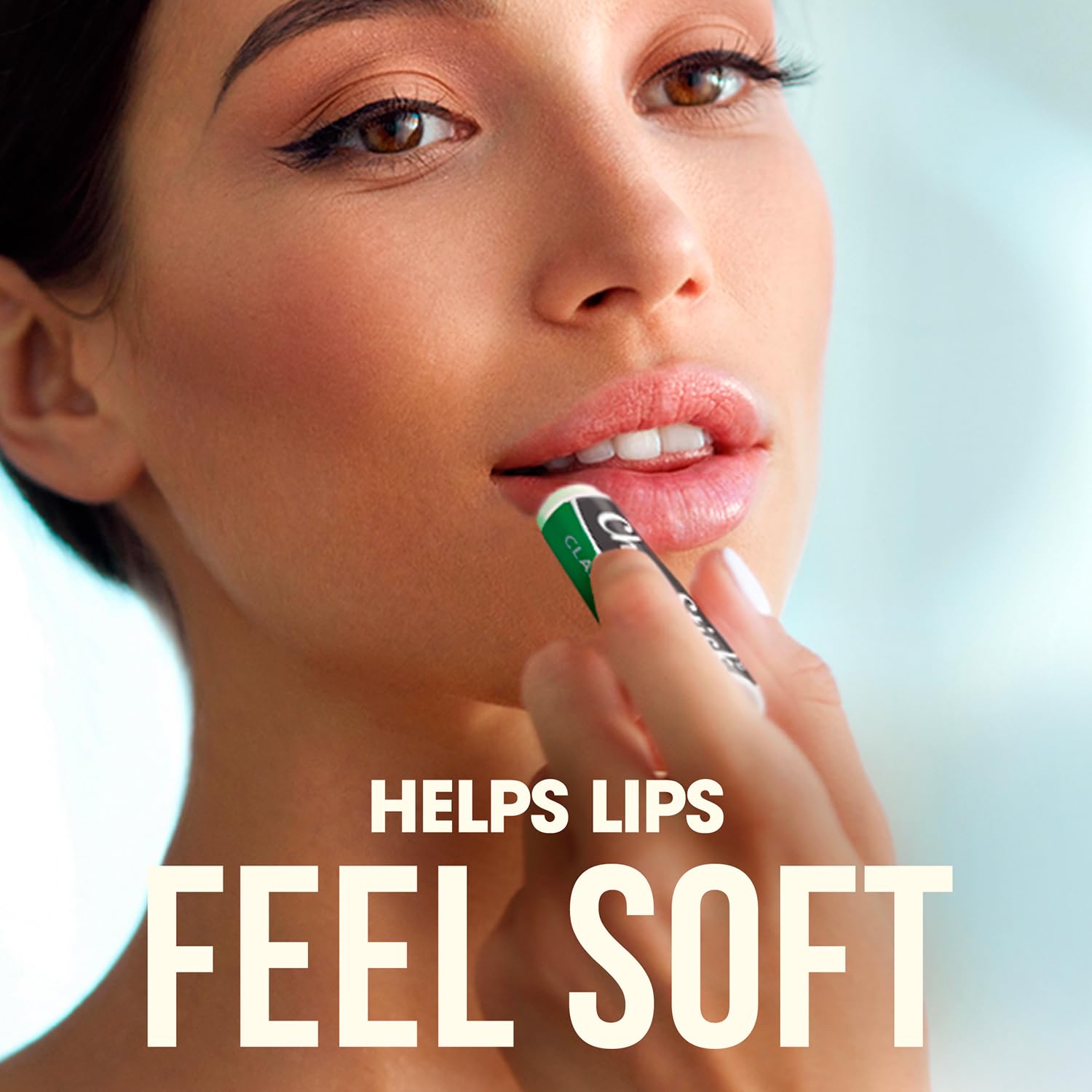 ChapStick baume lèvres menthe classique, application facile et hydratante.