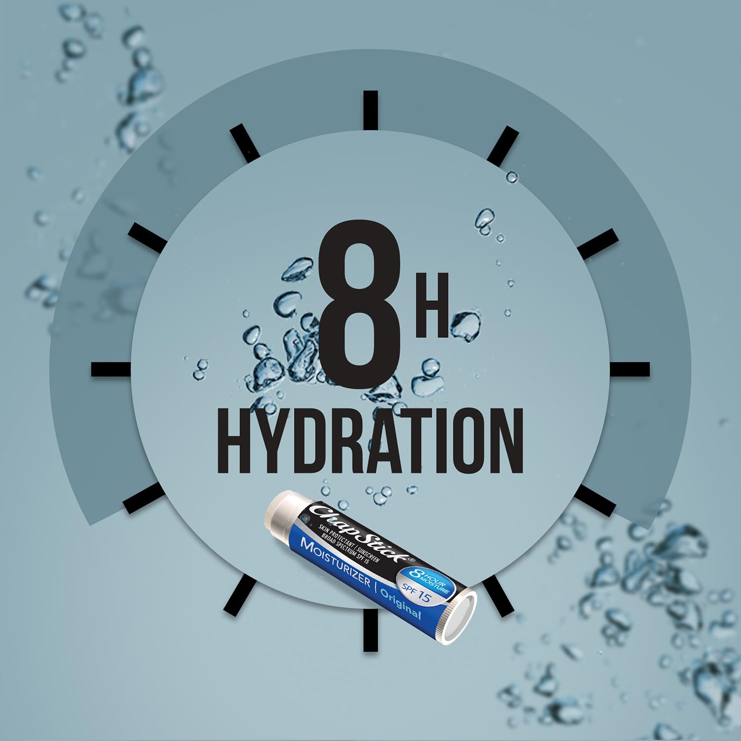 ChapStick Baumelevres SPF15 – protection UVA/UVB au quotidien.